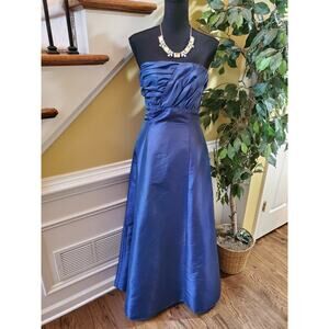 Jordan Brand Strapless Formal Maxi Dress Size 8